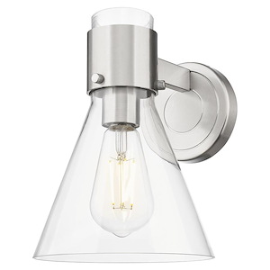 Lawton Cone - 1 Light Wall Sconce-7 Inch Wide and 8.63 Inch Tall - 1372659