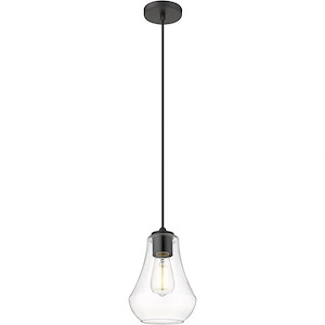 Fairfield - 1 Light Mini Pendant In Industrial Style-10.5 Inches Tall and 7 Inches Wide