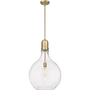 Amherst - 1 Light Pendant In Industrial Style-24.75 Inches Tall and 15.75 Inches Wide