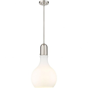 Amherst - 1 Light Mini Pendant In Industrial Style-20.25 Inches Tall and 11.75 Inches Wide