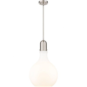 Amherst - 1 Light Pendant In Industrial Style-22.75 Inches Tall and 13.75 Inches Wide