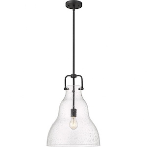 Haverhill - 1 Light Pendant In Industrial Style-19 Inches Tall and 14 Inches Wide