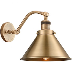 Briarcliff-1 Light Wall Sconce in Traditional Style-8 Inches Wide by 11.5 Inches High