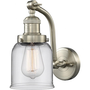 One Light Double Swivel Wall Sconce-8 Inches Wide by 10 Inches High