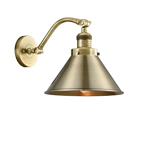 Briarcliff - 1 Light Adjustable Wall Sconce-11 Inch Tall and 10 Inch Wide - 1423989