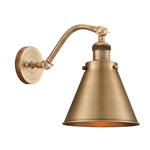Appalachian - 100W 1 LED Adjustable Wall Sconce-11.5 Inch Tall and 8 Inch Wide - 1424133