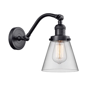 Cone - 1 Light Wall Sconce In Industrial Style-11.5 Inches Tall and 6.5 Inches Wide - 1289403