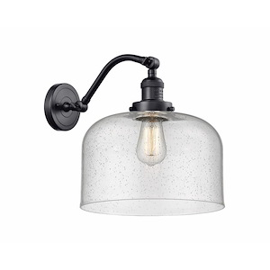 Bell - 1 Light Wall Sconce In Industrial Style-13 Inches Tall and 12 Inches Wide
