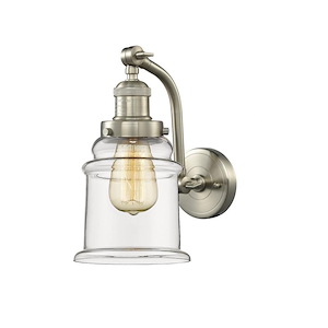 Franklin Restoration - 1 Light Canton Wall Sconce In IndustrialStyle-11.5 Inches Tall and 6 Inches Wide - 1266238