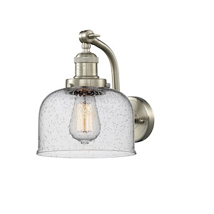 Bell - 1 Light Wall Sconce In Industrial Style-11.5 Inches Tall and 8 Inches Wide - 1289385
