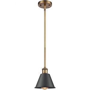 Smithfield - 1 Light Mini Pendant In Industrial Style-7.5 Inches Tall and 7 Inches Wide