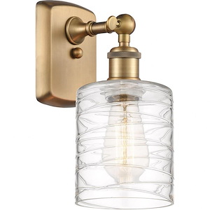 Cobbleskill - 1 Light Wall Sconce In Art Nouveau Style-9 Inches Tall and 5 Inches Wide