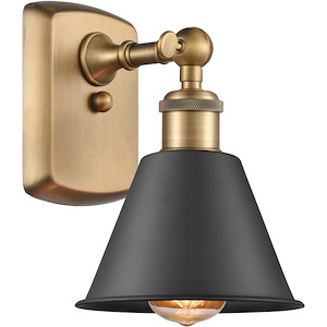 Smithfield - 1 Light Wall Sconce In Industrial Style-10.5 Inches Tall and 7 Inches Wide