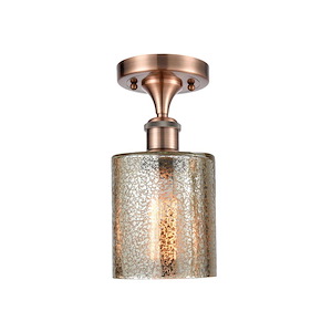 Cobbleskill - 1 Light Semi-Flush Mount-10.25 Inch Tall and 5 Inch Wide - 1424395
