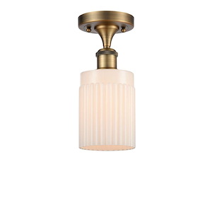Hadley - 1 Light Semi-Flush Mount-10.25 Inch Tall and 4.5 Inch Wide - 1289484