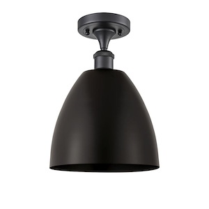 Bristol - 100W 1 LED Semi-Flush Mount-12.38 Inch Tall and 9 Inch Wide - 1424490