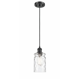 Ballston - 1 Light Candor Mini Pendant In IndustrialStyle-9.5 Inches Tall and 4.75 Inches Wide