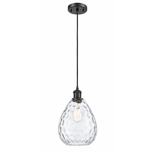 Ballston - 1 Light Waverly Mini Pendant In IndustrialStyle-12 Inches Tall and 8 Inches Wide - 1266248