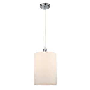 Cobbleskill - 1 Light Cord Hung Mini Pendant In Industrial Style-14 Inches Tall and 9 Inches Wide