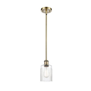 Hadley - 1 Light Mini Pendant-9 Inch Tall and 4.5 Inch Wide - 1425105