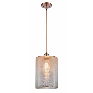 Cobbleskill - 1 Light Stem Hung Mini Pendant In Industrial Style-14 Inches Tall and 9 Inches Wide - 1289515