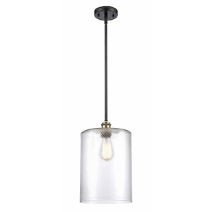 Cobbleskill - 1 Light Stem Hung Mini Pendant In Industrial Style-14 Inches Tall and 9 Inches Wide