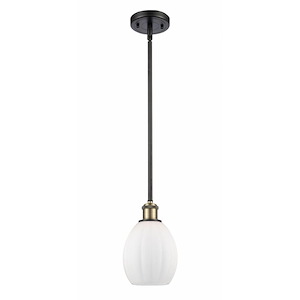 Eaton - 1 Light Mini Pendant In Industrial Style-9.5 Inches Tall and 6 Inches Wide