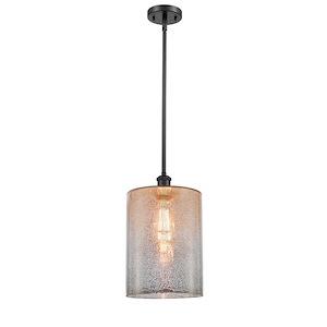 Cobbleskill - 1 Light Stem Hung Mini Pendant In Industrial Style-14 Inches Tall and 9 Inches Wide