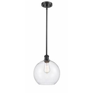 Ballston - 1 Light Athens Mini Pendant In IndustrialStyle-13 Inches Tall and 10 Inches Wide - 1266281