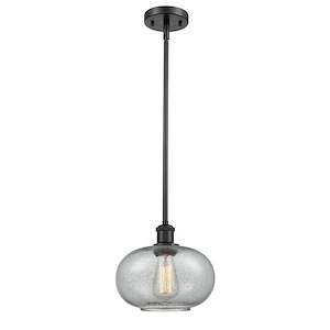 Gorham - 1 Light Stem Hung Mini Pendant In Industrial Style-11 Inches Tall and 9.5 Inches Wide