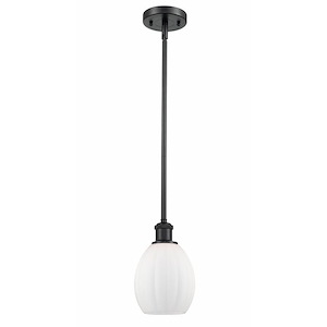 Eaton - 1 Light Mini Pendant In Industrial Style-9.5 Inches Tall and 6 Inches Wide