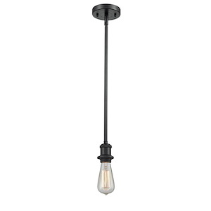 Bare Bulb - 100W 1 LED Mini Pendant-4 Inch Tall and 4.5 Inch Wide - 1424895