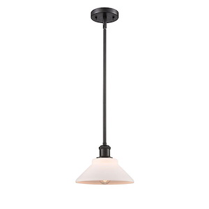 Orwell - 100W 1 LED Mini Pendant-7 Inch Tall and 8.38 Inch Wide - 1424950