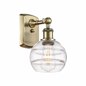Rochester - 1 Light Wall Sconce In Industrial Style-8.88 Inches Tall and 5.88 Inches Wide - 1330059