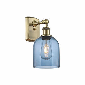 Bella - 1 Light Wall Sconce In Industrial Style-10.5 Inches Tall and 5.5 Inches Wide