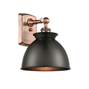 Adirondack - 100W 1 LED Wall Sconce-9.5 Inch Tall and 8.25 Inch Wide - 1425199