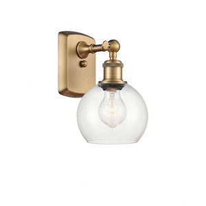 Athens - 1 Light Wall Sconce In Industrial Style-9.38 Inches Tall and 6 Inches Wide