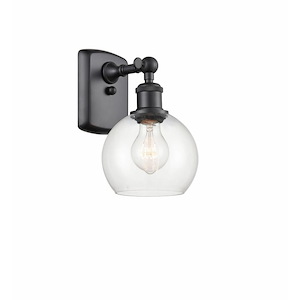 Athens - 1 Light Wall Sconce In Industrial Style-9.38 Inches Tall and 6 Inches Wide - 1297731