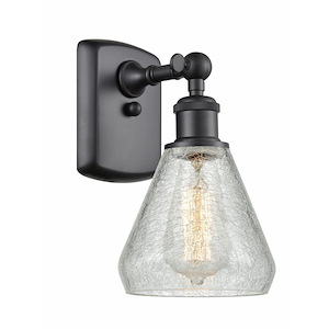 Conesus - 1 Light Wall Sconce In Industrial Style-12 Inches Tall and 6 Inches Wide