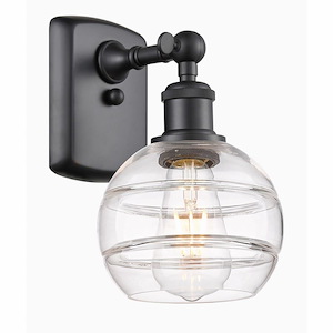 Rochester - 1 Light Wall Sconce In Industrial Style-8.88 Inches Tall and 5.88 Inches Wide - 1330059