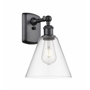 Berkshire - 1 Light Wall Sconce In Industrial Style-11.25 Inches Tall and 8 Inches Wide