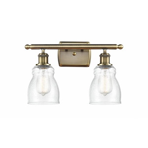 Ellery - 2 Light Bath Vanity In Nautiical Style-9 Inches Tall and 16 Inches Wide