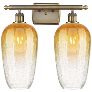 Brookhaven Flute - 2 Light Bath Vanity-16 Inch Tall and 17 Inch Wide - 1387688
