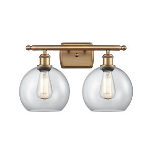 Athens - 2 Light Bath Vanity-11 Inch Tall and 18 Inch Wide - 1297705