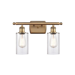 Clymer - 100W 2 LED Bath Vanity-9.88 Inch Tall and 13.88 Inch Wide - 1425354