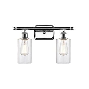 Clymer - 100W 2 LED Bath Vanity-9.88 Inch Tall and 13.88 Inch Wide - 1425354