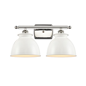Adirondack - 100W 2 LED Bath Vanity-9.5 Inch Tall and 18.25 Inch Wide - 1425499