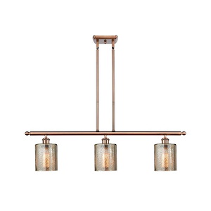 Cobbleskill - 100W 3 LED Stem hung Island-9.5 Inch Tall and 36 Inch Wide - 1425582
