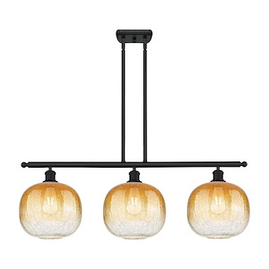 Brookhaven Sphere - 3 Light Stem Hung Island-13 Inch Tall and 37 Inch Wide - 1387735