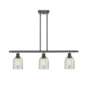 Caledonia - 100W 3 LED Stem Hung Island-9.5 Inch Tall and 36 Inch Wide - 1425462